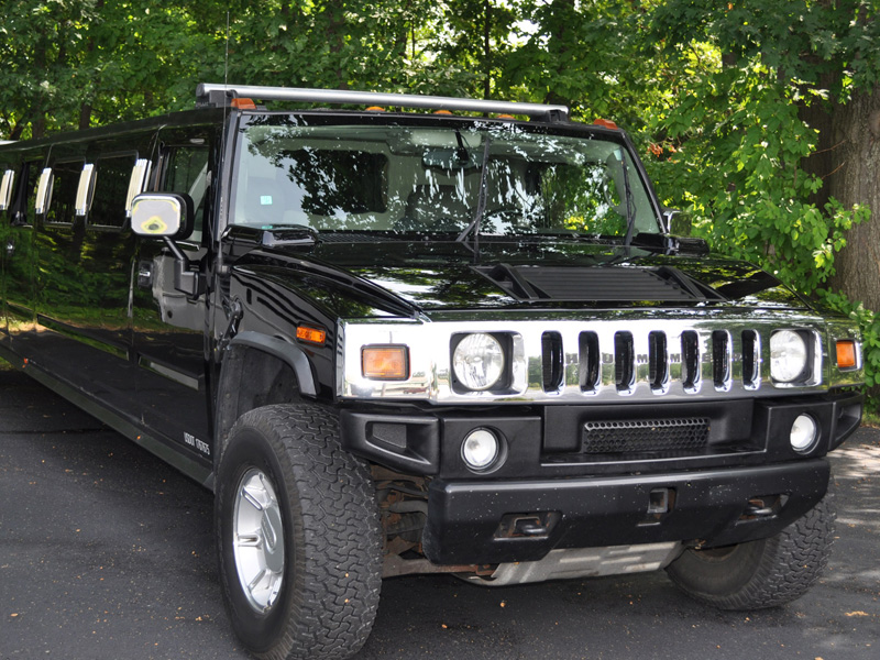 Black Hummer Limousine Oxford