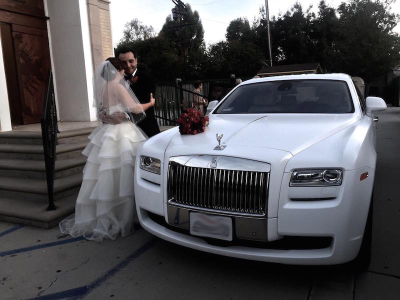 Oxford Rolls Royce Ghost Wedding Car