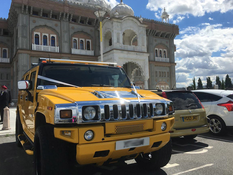 Oxford Yellow Hummer Car Hire